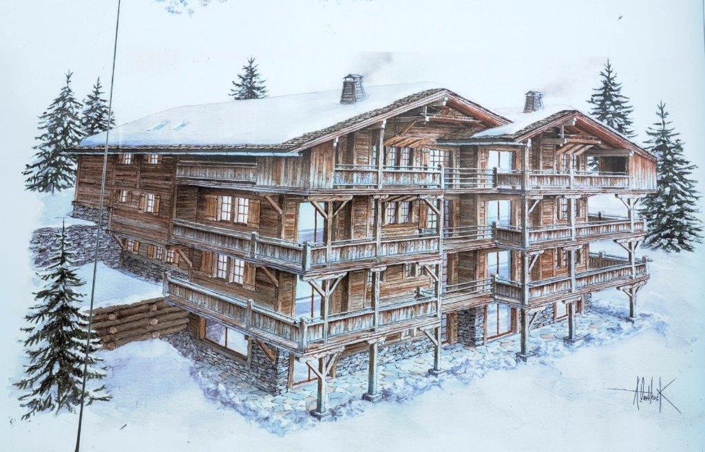 Luxury Grimentz Apartment Luaran gambar